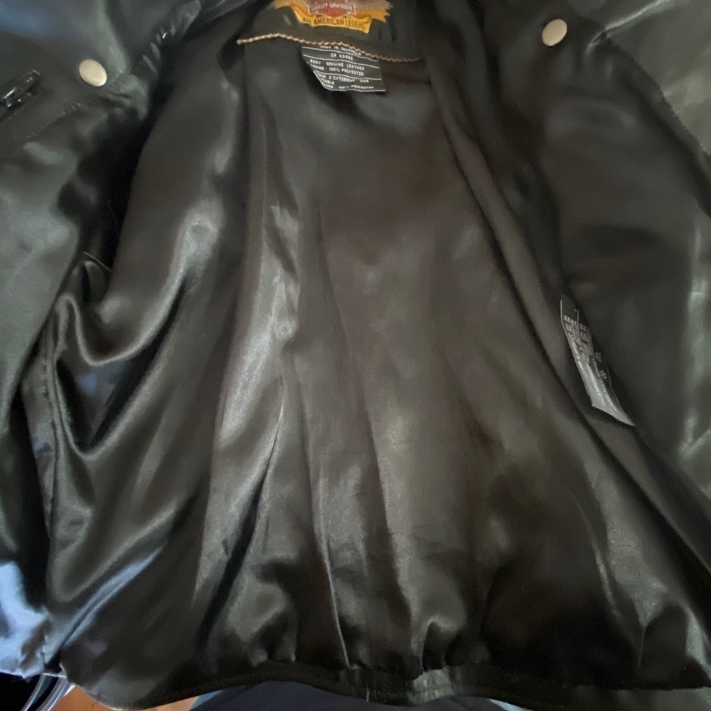Women's Harley Davidson Unique Leather Jacket XS…​​​​​​​​​ - Picture 8 of 12
